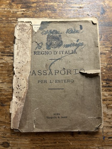 Passaporti regno italia - 2,
