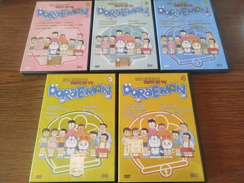 Lotto dvd doraemon gli - 5,