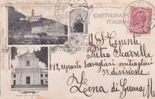 Chiavari viste 1917 - viste,